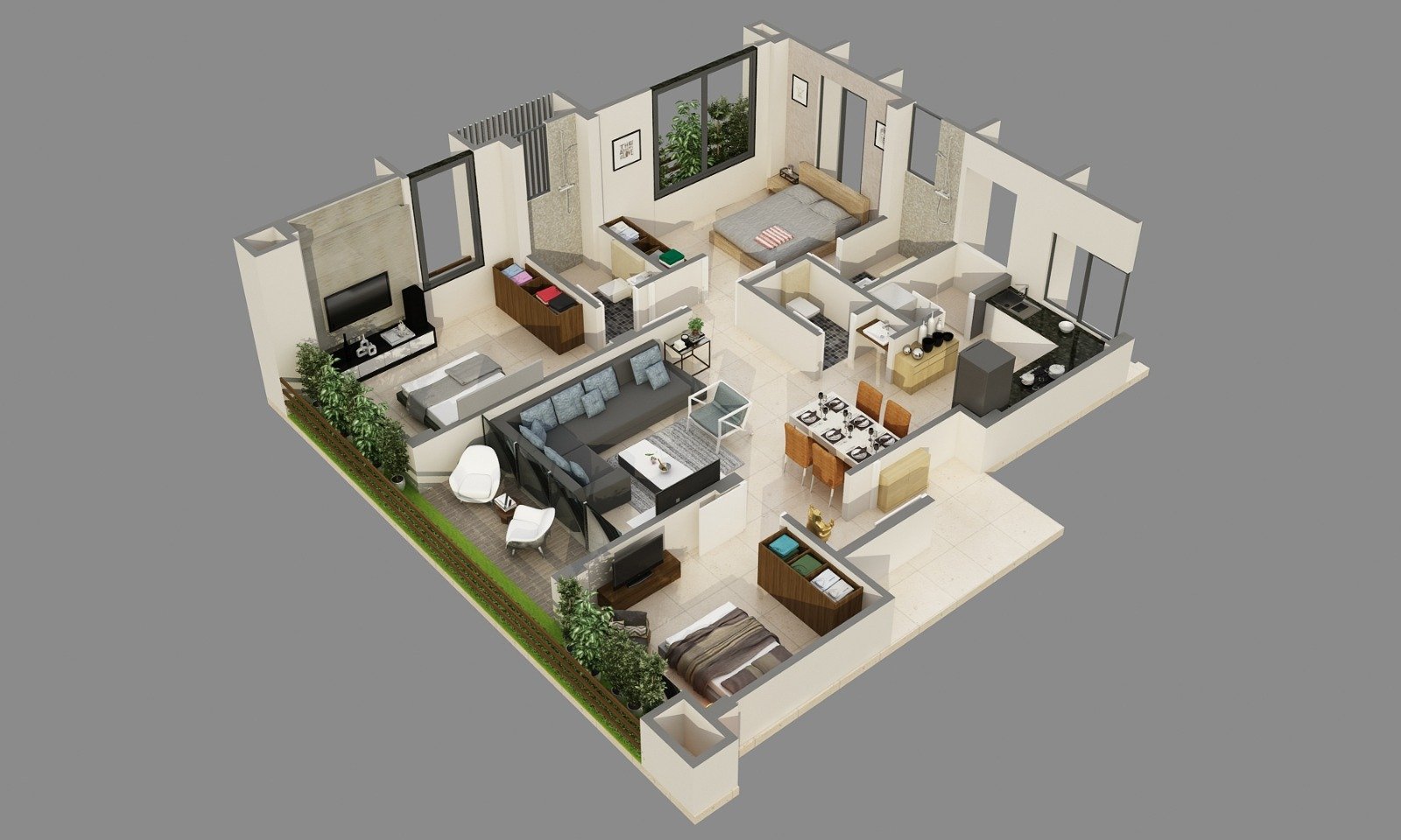 Spacious Floor Plan