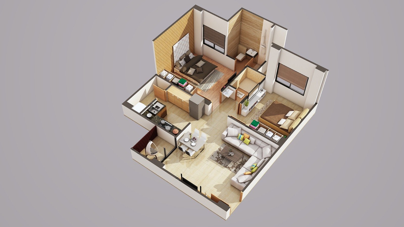 Compact Floor Plan