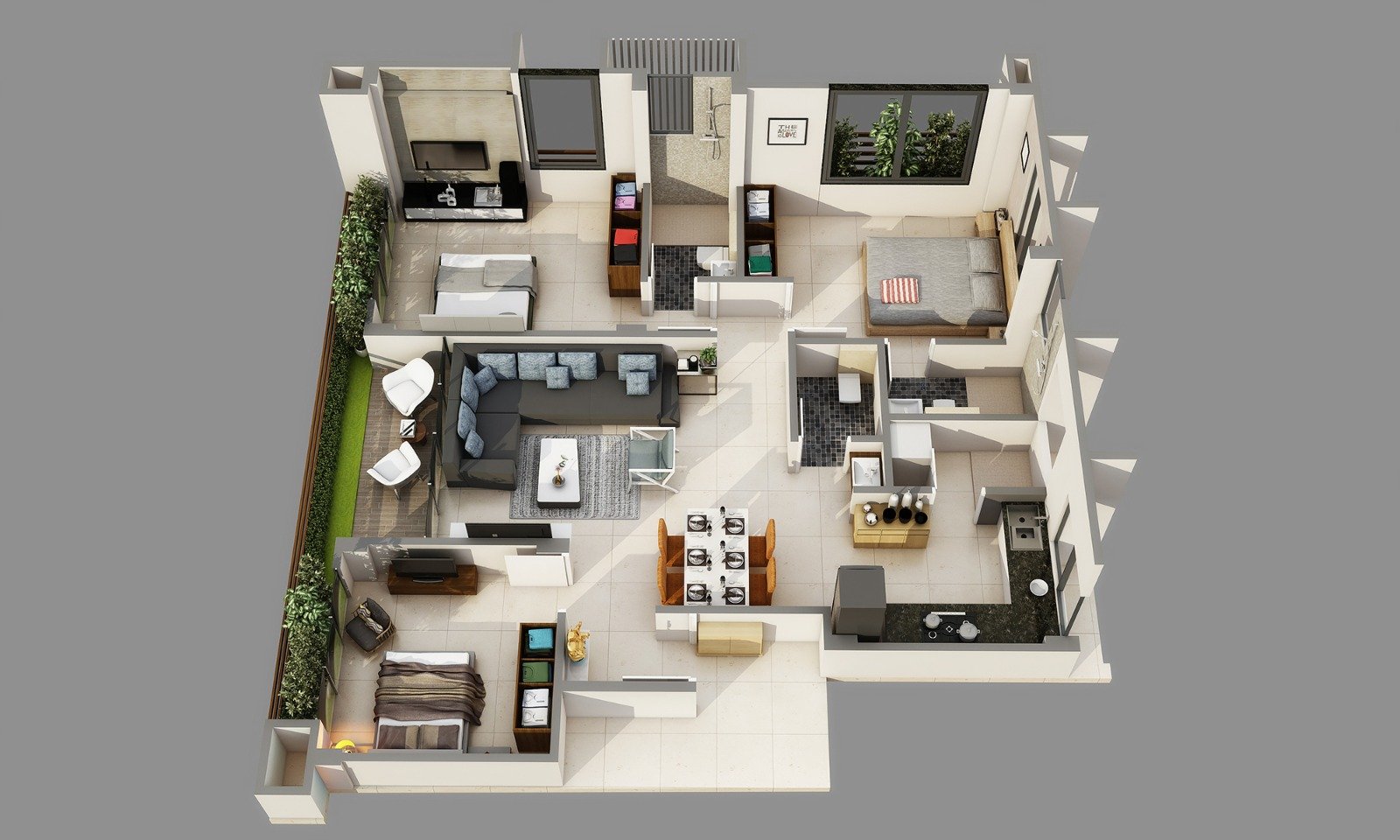 Luxury Apartment Plan