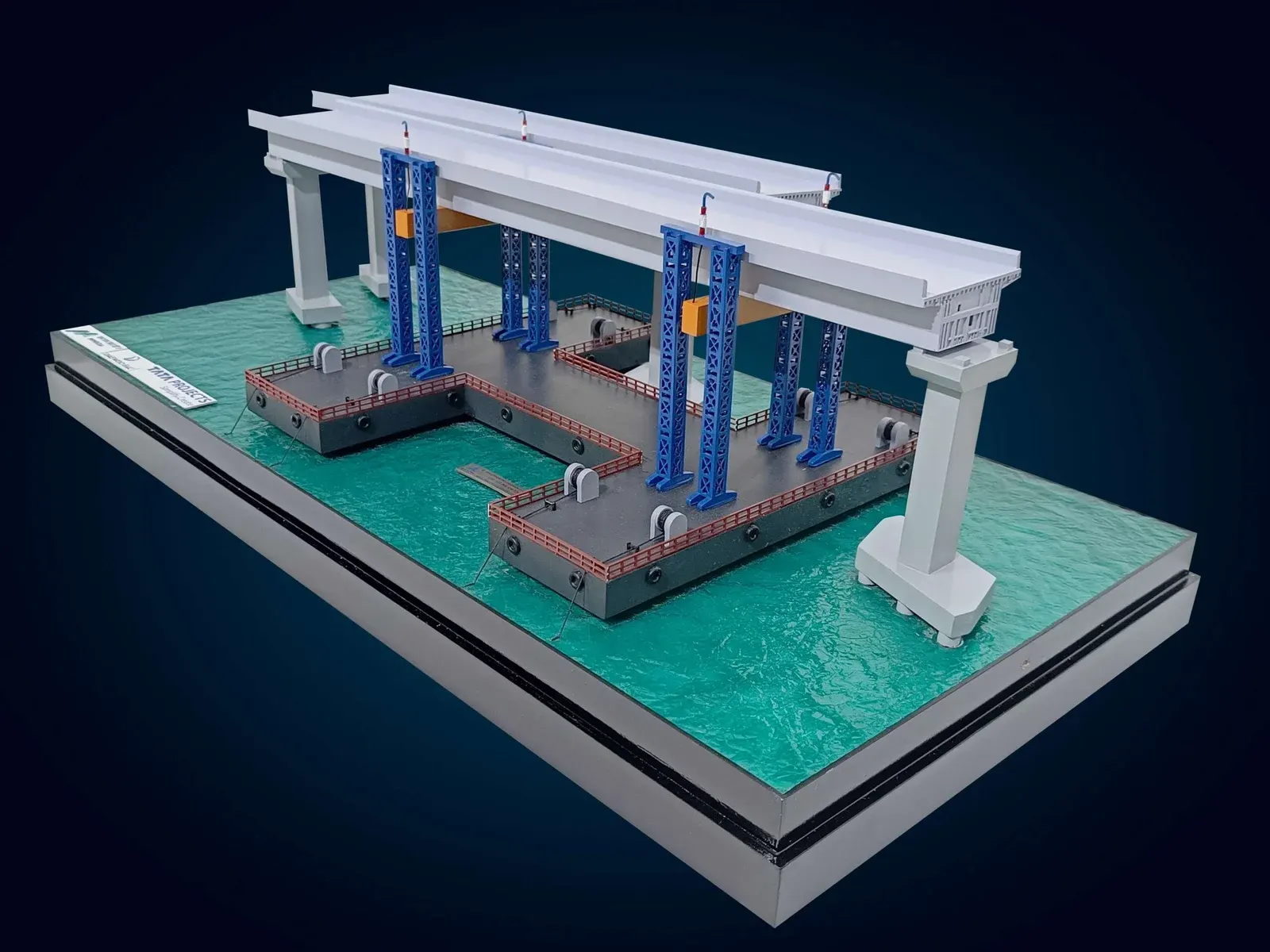 Barge Bridge
                                Model