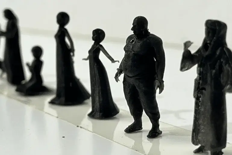 Human Statue SLA/DLP 3D Printing
